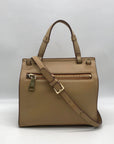 Spartina 449 Tan Leather Top Handle Siren Convertible Satchel