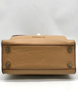 Spartina 449 Tan Leather Top Handle Siren Convertible Satchel