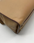 Spartina 449 Tan Leather Top Handle Siren Convertible Satchel