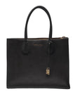 Michael Kors Brown Pebbled Leather Mercer Satchel