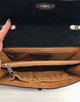 Patricia Nash Black Leather Livana Crossbody Bag