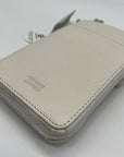 Giani Bernini White Softy Leather Tech Crossbody Bag