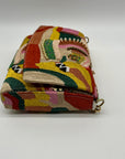 MMs Brands Beaded Flip-Over Clutch Purse