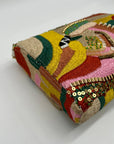 MMs Brands Beaded Flip-Over Clutch Purse