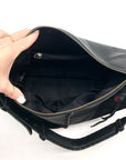 The Sak Black Pebbled Leather Medium Los Feliz Hobo Bag