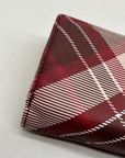 Giani Bernini Plaid Red Framed Indexer Wallet