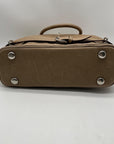 The Real McCoy Tan Leather Tote Bag