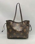 Le Miel Brown FauxLeather Tote Bag
