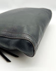 Fossil Black Leather Vintage Crossbody Bag