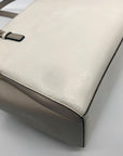 Kate Spade New York Ivory & Cement Grand Street Lydia Shoulder Bag