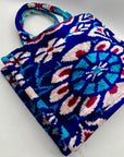 Elysian Colorful Velvet Tote Bag