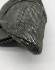 Lauren Merkin Gray Snake Embossed Clutch