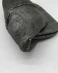 Lauren Merkin Gray Snake Embossed Clutch