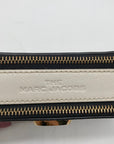 Marc Jacobs Taupe Leather Snapshot Crossbody Bag