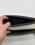Marc Jacobs Taupe Leather Snapshot Crossbody Bag