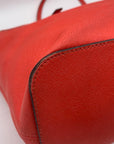 Michael Kors Coral Saffiano Leather Work Tote And Wallet