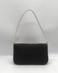 Kate Spade Dark Brown Canvas Mini Shoulder Bag