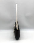 Kate Spade Dark Brown Canvas Mini Shoulder Bag