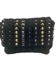 Think Royln Black Nylon Studded Bar Bag