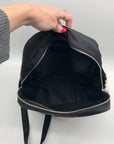 Paul Frank Black Nylon Friends Forever Backpack