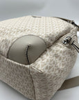 Michael Kors Light Sand Nylon Prescott Backpack