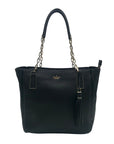 Kate Spade New York Black Leather Kingston Drive Vivian Tote Bag