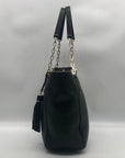 Kate Spade New York Black Leather Kingston Drive Vivian Tote Bag