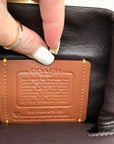 Coach Red Leather Disney Mickey Mouse X Keith Haring Shoulder Bag
