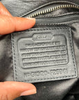 Coach Black Leather Taylor Tote Bag F25941