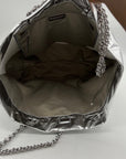 Tory Burch Ella Metallic Nylon Tote Bag