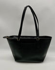 Ralph Lauren Black Leather Satchel Bag