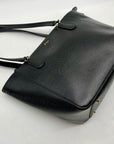 Ralph Lauren Black Leather Satchel Bag