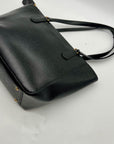 Ralph Lauren Black Leather Satchel Bag