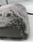 Kate Spade Gray Leather And Fur Marti Crossbody Bag