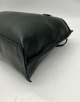 Giani Bernini Black Pebbled Leather Tote Bag