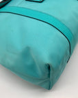 Henri Bendel Teal Nylon Jetsetter Backpack Bag