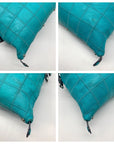 Gabs Turquoise Leather Large Convertible Shopping Tote Bag