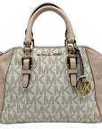 Michael Kors Light Pink & Beige Ciara Crossbody Tote