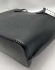 Kate Spade Black Crossgrain Leather Suite Work Tote Bag