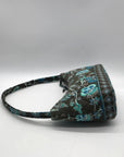 Tanya Lee Brown Quilted Cotton Shoulder Bag