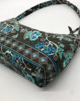 Tanya Lee Brown Quilted Cotton Shoulder Bag