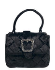 Sam Edelman Black Velvet Handbag