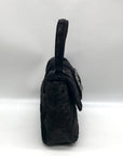 Sam Edelman Black Velvet Handbag