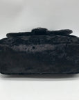 Sam Edelman Black Velvet Handbag
