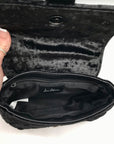 Sam Edelman Black Velvet Handbag