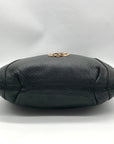 Michael Kors Black Pebbled Leather Convertible Shoulder Bag