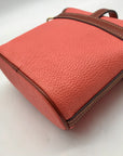 Dooney & Bourke Coral Pebbled Leather Toggle Crossbody