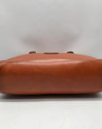 Dooney & Bourke British Tan Pebbled Grain Leather Vintage All Weather Crossbody Bag