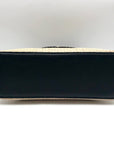 Nanette Lepore Black & Neutral Thea Straw Dome Crossbody & Wallet