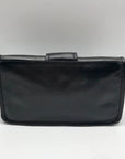 Hobo Black Patent Leather Galaxy Wristlet